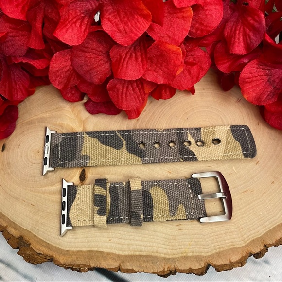 Camouflage Nylon Watchband for Apple Watch - Picture 9 of 15